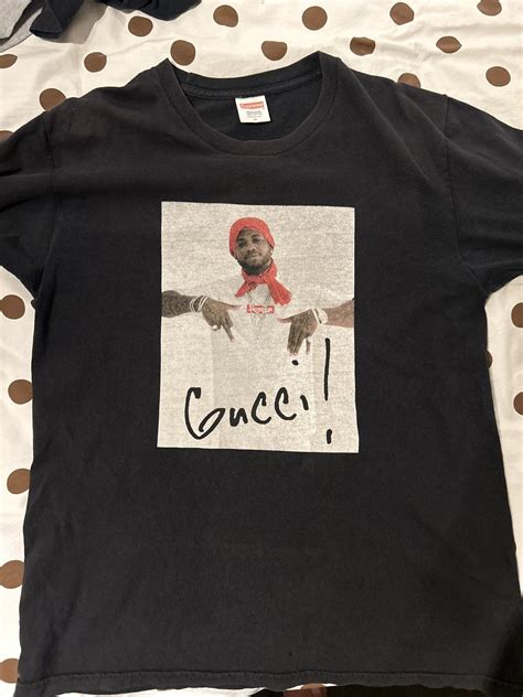 gucci supreme|supreme Gucci mane black.